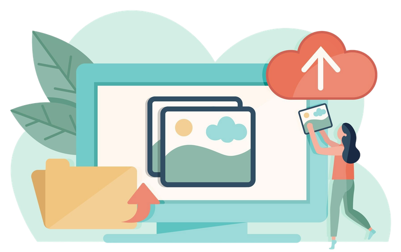 online-image-upload-landing-page